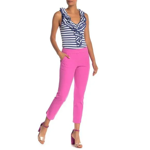 💕TRINA TURK💕 Sprout Cropped Tulip Pants ~ Pink